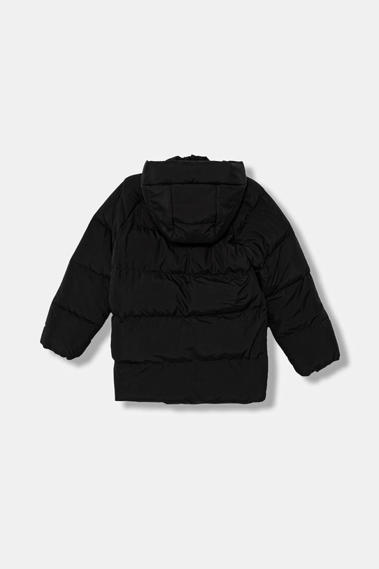 The North Face kurtka puchowa dziecięca TEEN NORTH DOWN FLEECE LINED SHORT PARKA NF0A88UWJK31 czarny AW25