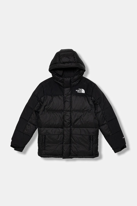 The North Face kurtka puchowa dziecięca TEEN HMLYN DOWN SHORT PARKA pozostałe czarny NF0A88UYKX71