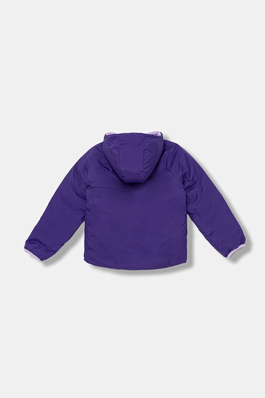 CHLAPEC Dětská oboustranná bunda The North Face KID REVERSIBLE PERRITO HOODED JACKET NF0A88VJQZI1 fialová