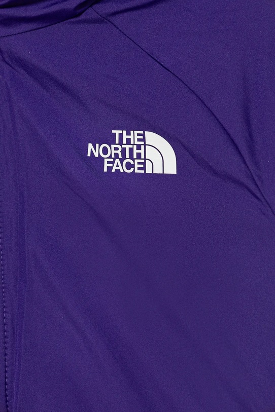 Dětská oboustranná bunda The North Face KID REVERSIBLE PERRITO HOODED JACKET NF0A88VJQZI1 fialová