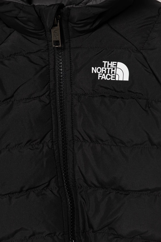 Chłopiec The North Face kurtka dwustronna dziecięca BABY REVERSIBLE PERRITO HOODED JACKET NF0A88W3WOO1 czarny