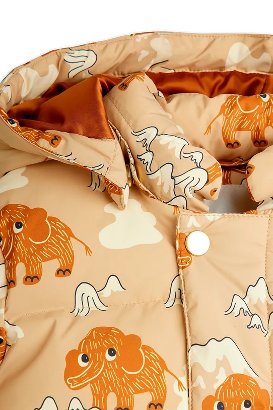 Mini Rodini kurtka dziecięca Mammoths 25710114 beżowy