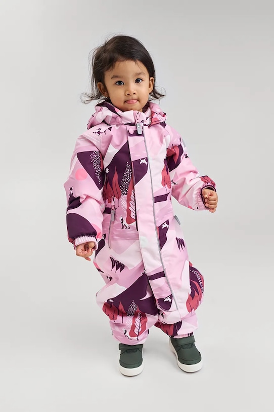 Reima kombinezon niemowlęcy Puhuri pozostałe różowy 5100116B.9BYA