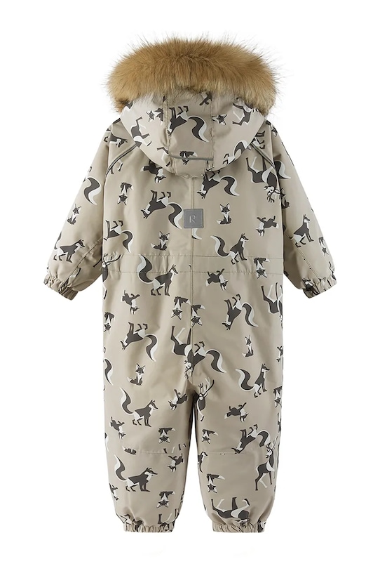 Chłopiec Reima kombinezon niemowlęcy Lappi 5100129C.9BYA beżowy