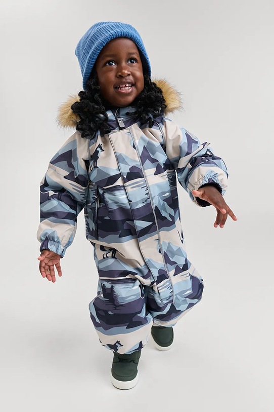 Reima kombinezon niemowlęcy Lappi pozostałe zielony 5100129C.9BYA