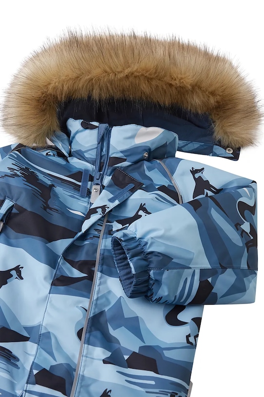 Chłopiec Reima kombinezon niemowlęcy Lappi 5100129C.9BYA niebieski