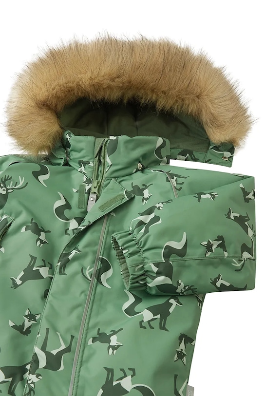 Chłopiec Reima kombinezon niemowlęcy Lappi 5100129C.9BYA zielony