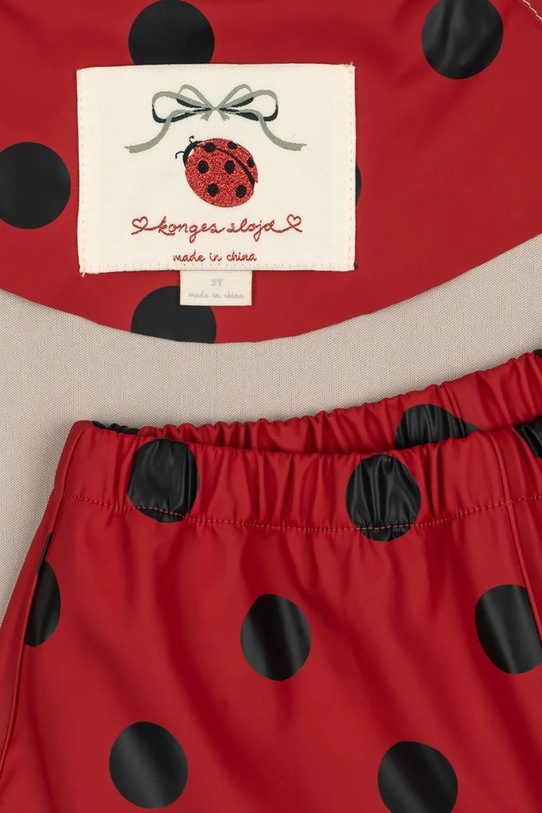 Детский противодождевой комплект Konges Sløjd CINELLE RAIN SET KS103455.9BYA