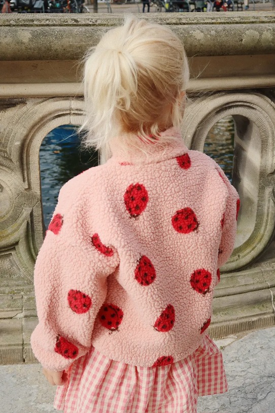 Konges Sløjd kurtka JODY TEDDY JACKET GRS KS103479.9BYA