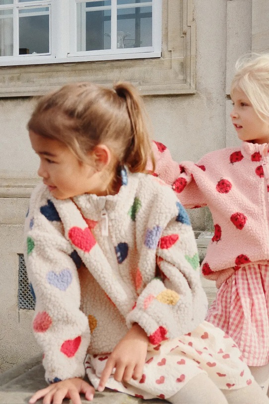 Konges Sløjd kurtka JODY TEDDY JACKET GRS KS103479.9BYA