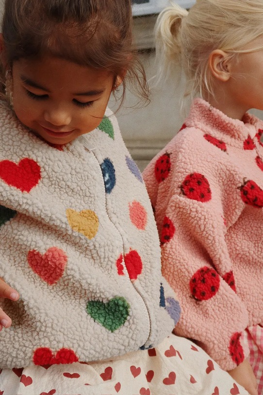 Konges Sløjd kurtka JODY TEDDY JACKET GRS KS103479.9BYA