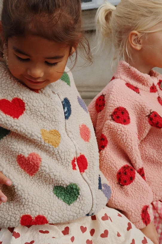 Konges Sløjd rövid kabát JODY TEDDY JACKET GRS többszínű KS103479.9BYA