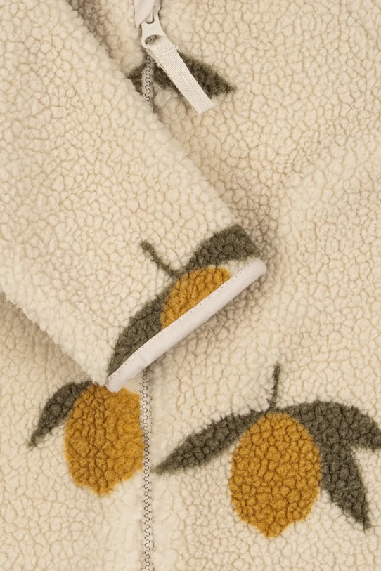 Konges Sløjd kurtka JODY TEDDY ONESIE GRS beżowy KS103480.9BYA