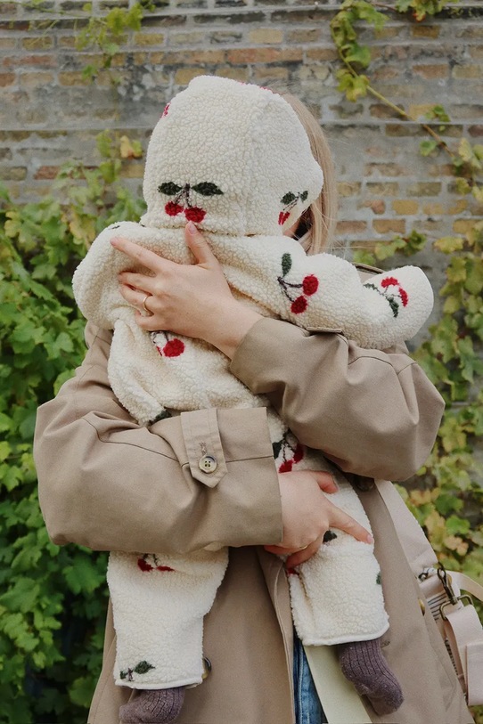 Konges Sløjd kurtka JODY TEDDY ONESIE GRS pozostałe beżowy KS103480.9BYA