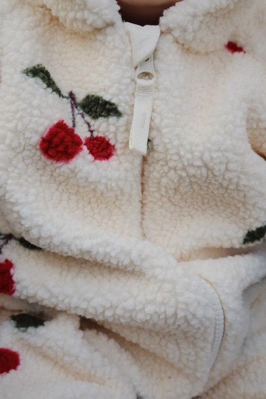 Konges Sløjd kurtka JODY TEDDY ONESIE GRS KS103480.9BYA