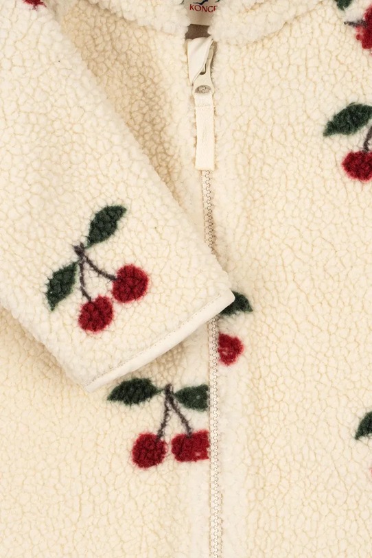 Konges Sløjd kurtka JODY TEDDY ONESIE GRS KS103480.9BYA beżowy