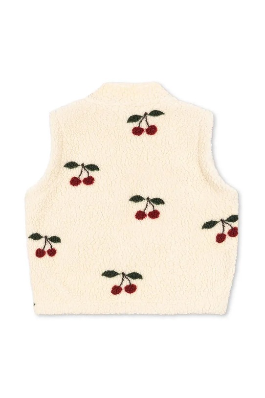 Konges Sløjd bezrękawnik dziecięcy JODY TEDDY VEST GRS KS103481.9BYA beżowy AW25