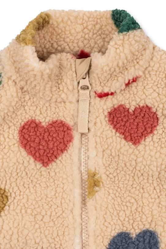 Chłopiec Konges Sløjd bezrękawnik dziecięcy JODY TEDDY VEST GRS KS103481.9BYA multicolor