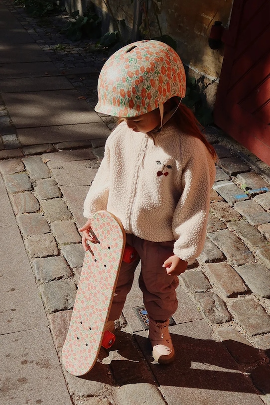 Куртка Konges Sløjd JAZZ TEDDY BOMBER JACKET GRS без подкладки бежевый KS103482.9BYA