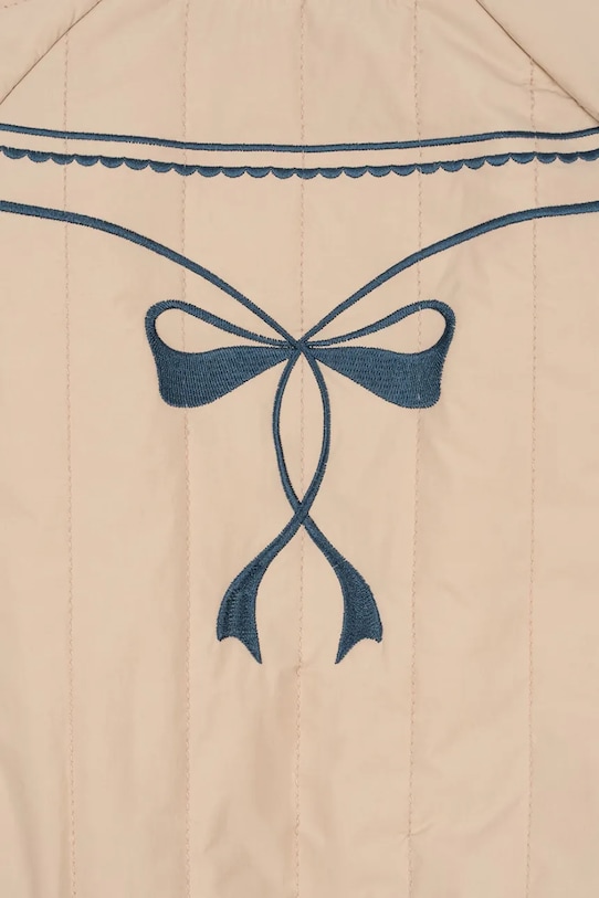 Konges Sløjd kurtka bomber dziecięca JUNO BOMBER JACKET beżowy KS103484.9BYA