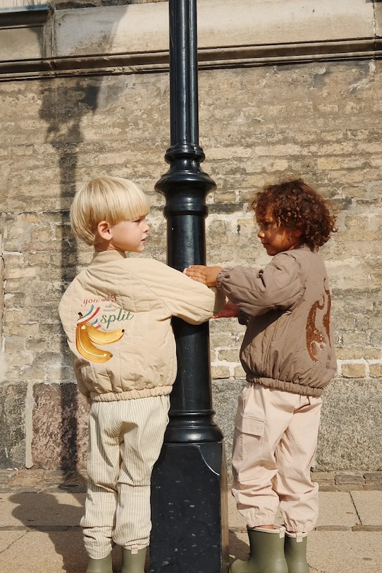 Konges Sløjd giacca bomber bambini JUNO BOMBER JACKET KS103484.9BYA