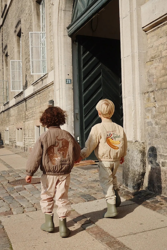 Konges Sløjd giacca bomber bambini JUNO BOMBER JACKET KS103484.9BYA