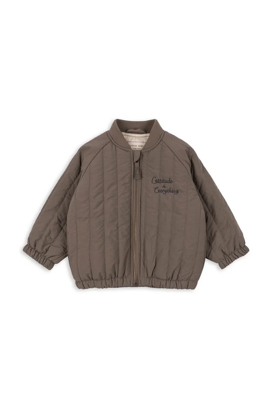 Konges Sløjd kurtka bomber dziecięca JUNO BOMBER JACKET KS103484.9BYA brązowy AW25