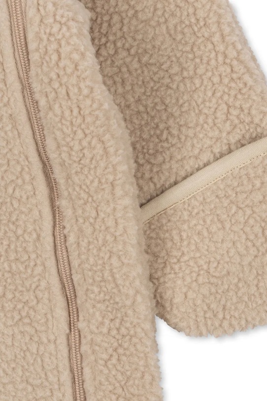 Konges Sløjd kombinezon niemowlęcy SAFA ONESIE GRS beżowy KS103533.9BYA