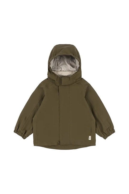 Konges Sløjd geacă copii AWARD SHELL JACKET FLEXI SIZE GRS necaptusit verde KS103441.9BYA