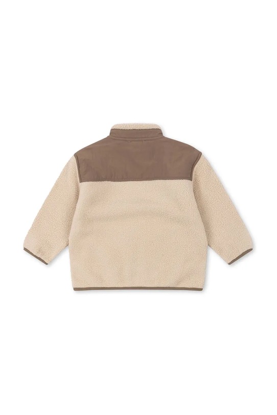 Chłopiec Konges Sløjd kurtka dziecięca FLYNN FLEECE JACKET GRS KS103464.9BYA beżowy