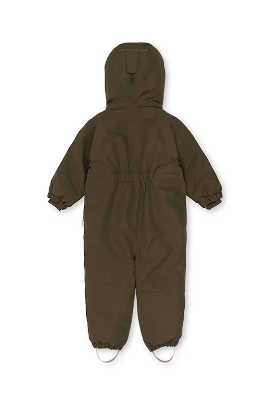 Chłopiec Konges Sløjd kombinezon dziecięcy AWARD SNOWSUIT SOLID GRS KS103444.9BYA zielony