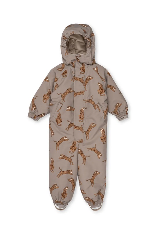 Παιδική ολόσωμη φόρμα Konges Sløjd NOHR SNOWSUIT PRINT KS103517.9BYA πράσινο AW25
