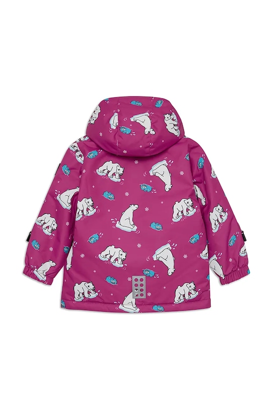 Lego kurtka dziecięca LWJERI 701 11010977 różowy AW25