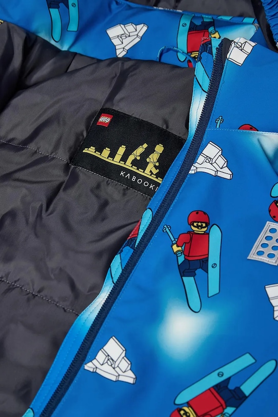 Lego kurtka dziecięca LWJAZ 806 11010966 niebieski