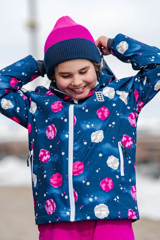 Lego kurtka dziecięca LWJAZ 803 pozostałe różowy 11010968