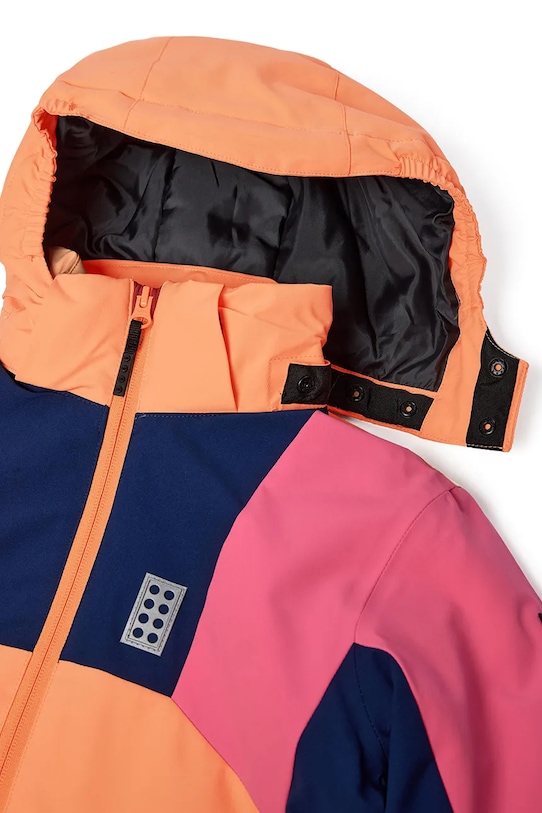 Chłopiec Lego kurtka dziecięca LWJAZ 801 11010973 pomarańczowy