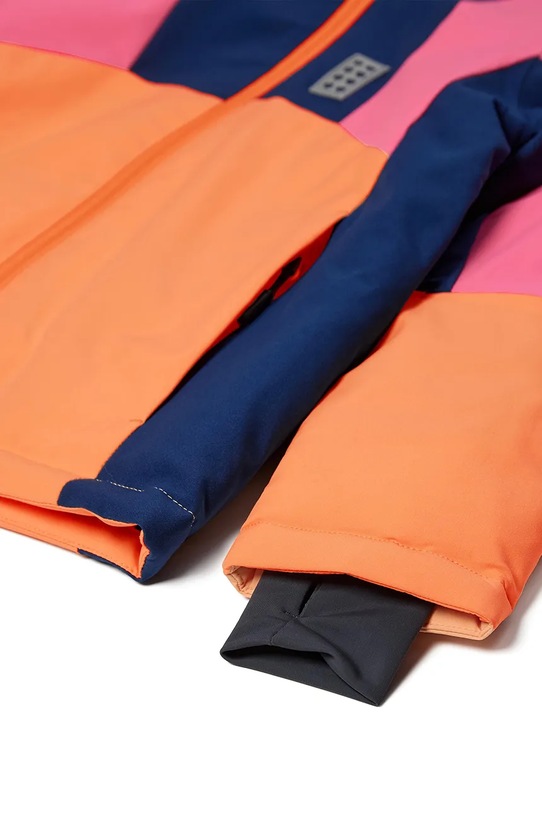 Lego kurtka dziecięca LWJAZ 801 pomarańczowy 11010973