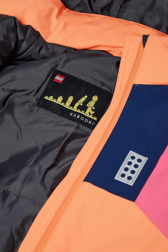 Lego kurtka dziecięca LWJAZ 801 11010973 pomarańczowy