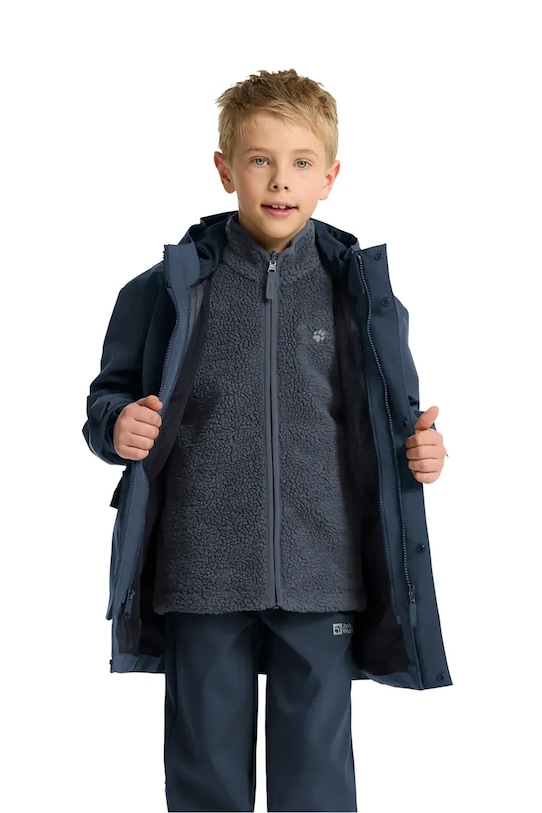 Jack Wolfskin kurtka dziecięca 3IN1 CANVEY KIDS A65315