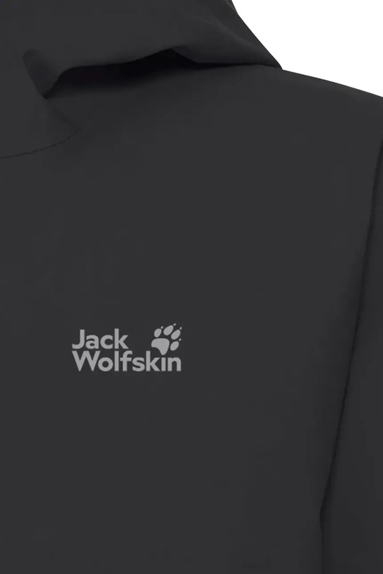 Jack Wolfskin kurtka dziecięca FLOWLINE SKI JKT KIDS A65317.164.176 czarny