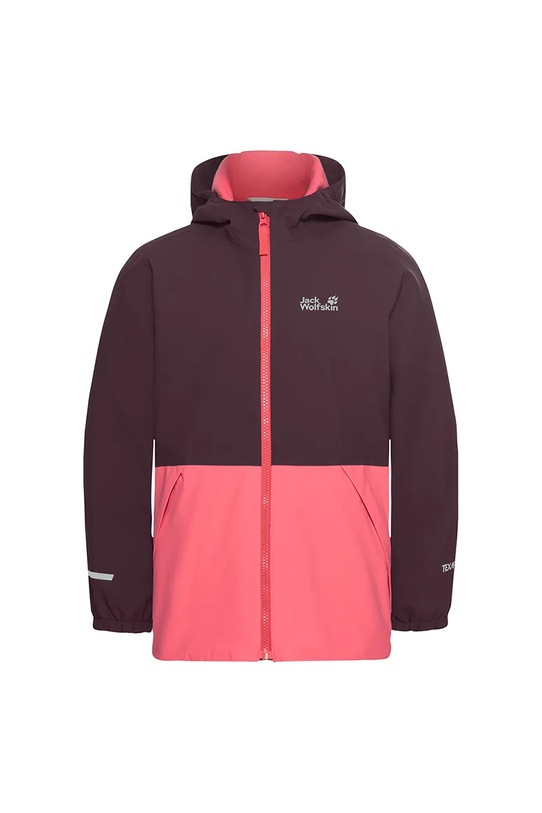 Jack Wolfskin kurtka SNOW DAYS JKT KIDS A65320.92.152 różowy AW25