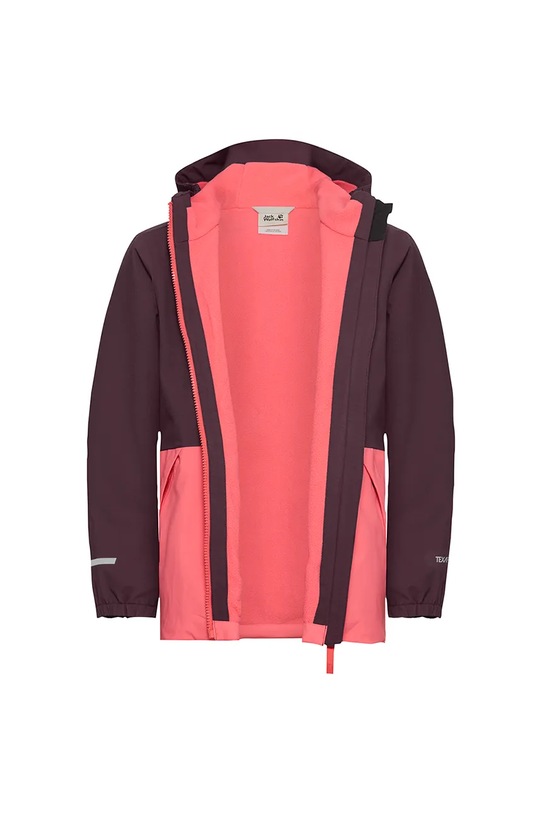 Jack Wolfskin kurtka SNOW DAYS JKT KIDS różowy A65320.92.152