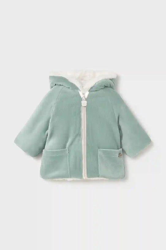 Μπουφάν μωρού Mayoral Newborn άλλο τιρκουάζ 2496.1D.Newborn.9BYA