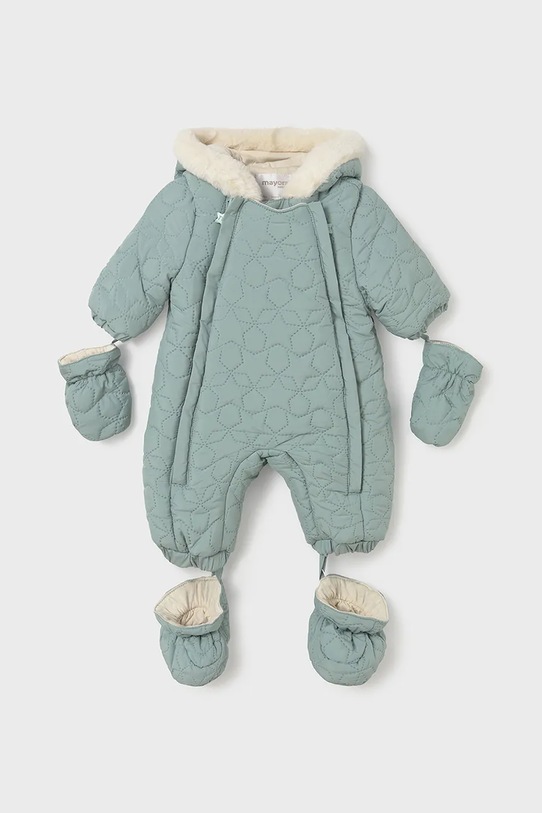 Mayoral Newborn combinezon bebe cu captuseala verde 2615.1C.Newborn.9BYA