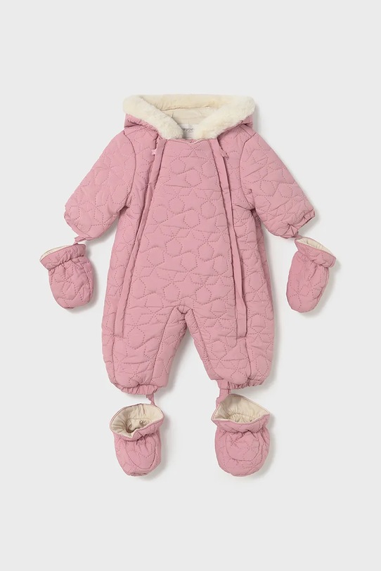 Mayoral Newborn combinezon bebe cu captuseala roz 2615.1C.Newborn.9BYA