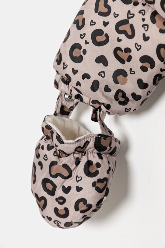 Chłopiec Guess kombinezon niemowlęcy H5BW00.WCFM0.9BYA beżowy