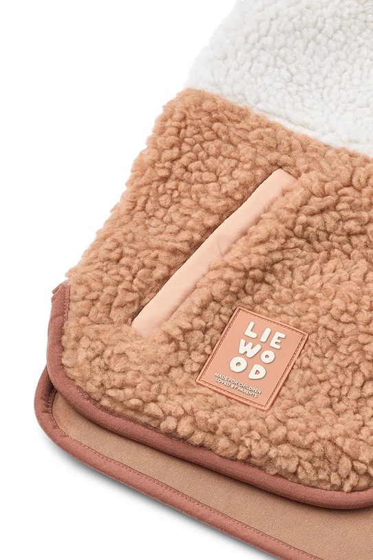 Liewood bezrękawnik dziecięcy Vada Pile vest pomarańczowy LW14942.9BYA