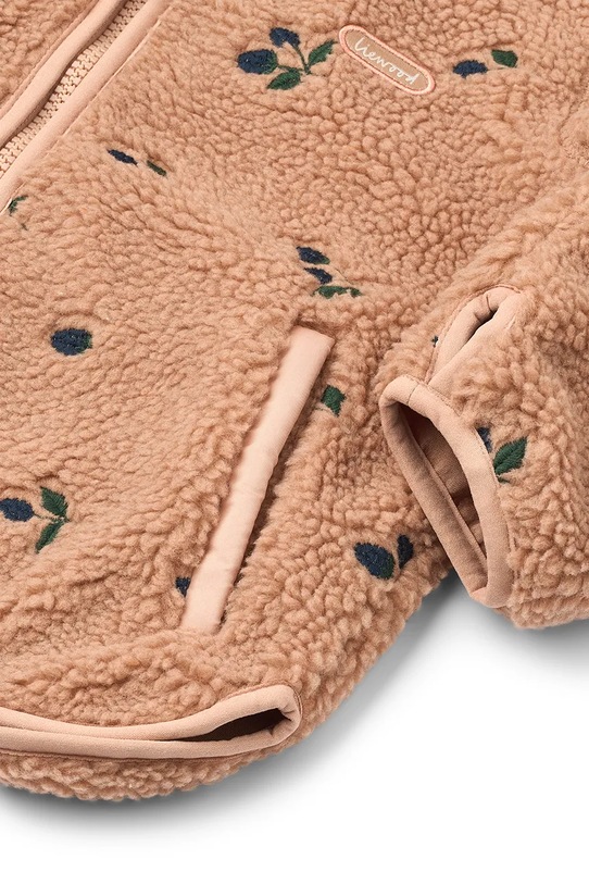 Liewood kurtka dziecięca Mara Pile Jacket pomarańczowy LW18920.9BYA
