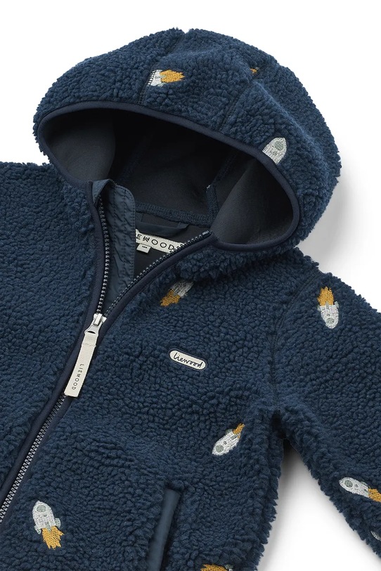 Chłopiec Liewood kurtka dziecięca Mara Pile Jacket LW18920.9BYA granatowy