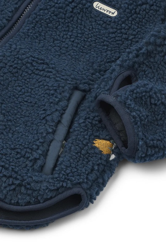 Liewood kurtka dziecięca Mara Pile Jacket granatowy LW18920.9BYA